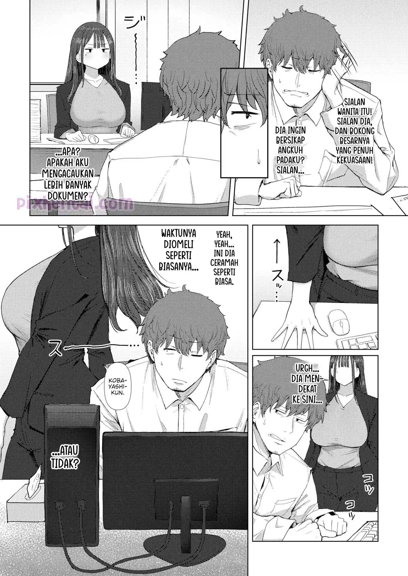 Komik hentai xxx manga sex bokep Blackmailing My Boss Using My Power To Recognize Women By Their Asses 10